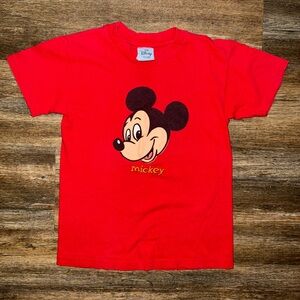 Vintage Disney Store Mickey Mouse Kids T-Shirt